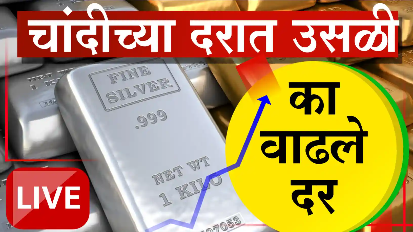 चांदीच्या दरात ऐतिहासिक उसळी